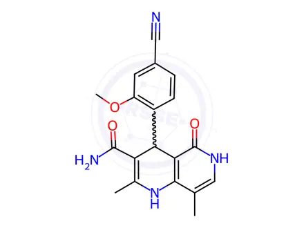 Chemical structure of Finerenone Impurity 493