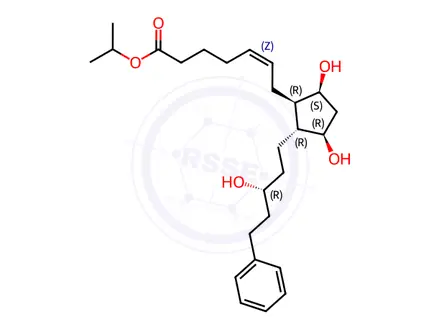 Chemical structure of Latanoprost