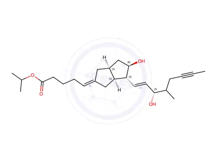 Chemical structure of Iloprost Impurity 6