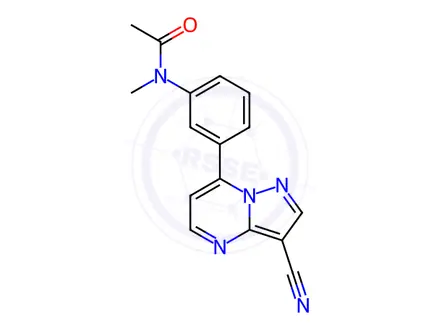 Chemical structure of Zaleplon Impurity 21