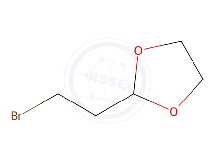 Chemical structure of 2-(2-Bromoethyl)-1,3-dioxolane