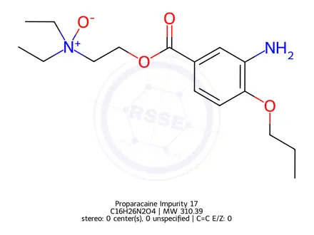 Chemical structure of Proparacaine Impurity 40