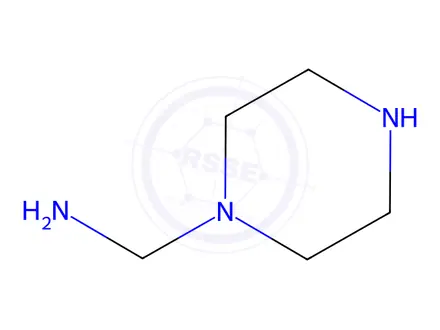 Chemical structure of piperazine-1-methylamine