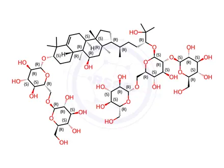 Chemical structure of Mogroside V