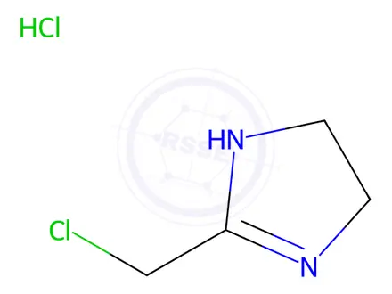 Chemical structure of Phentolamine Mesylate Impurity 2 (Phentolamine Mesilate EP Impurity B Hydrochloride)