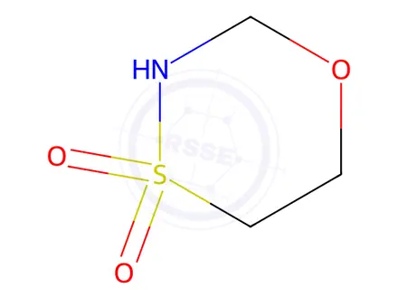 Chemical structure of 1,4,3-Oxathiazine, tetrahydro-, 4,4-dioxide