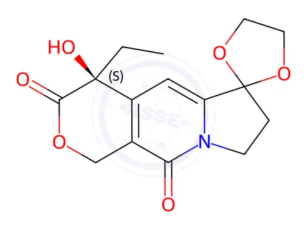 Chemical structure of Camptothecin Impurity 34