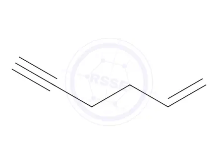 Chemical structure of Hex-1-en-5-yne