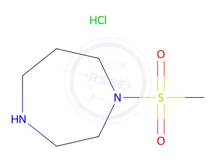 Chemical structure of 1-(methylsulfonyl)-1,4-diazepane