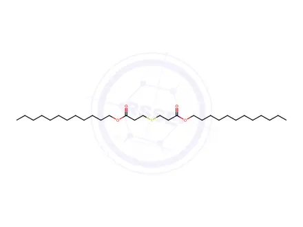 Chemical structure of 3,3'-Thiodipropionic acid,bis-dodecyl ester