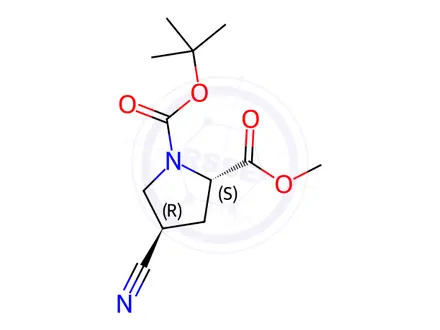 Chemical structure of Velpatasvir Intermediate-I SR-Isomer