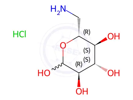 Chemical structure of Amikacin Impurity 27 Hydrochloride