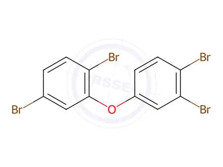 Chemical structure of 2,3',4',5-Tetrabromodiphenyl ether