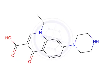 Chemical structure of Norfloxacin Impurity 63