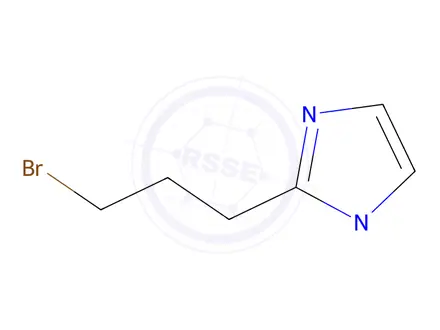 Chemical structure of 2-(3-Bromopropyl)-1-methyl-1h-imidazole