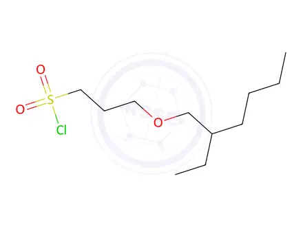 Chemical structure of 3-((2-Ethylhexyl)oxy)propane-1-sulfonyl chloride