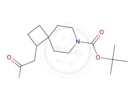 Chemical structure of 2-(7-(Tert-butoxycarbonyl)-7-azaspiro[3.5]Nonan-1-yl)acetic acid