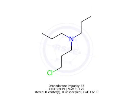 Chemical structure of Dronedarone Impurity 37