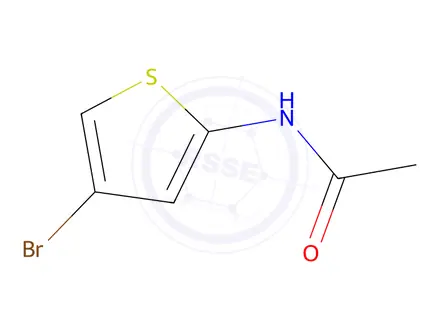 Chemical structure of N-(4-Bromothiophen-2-yl)acetamide