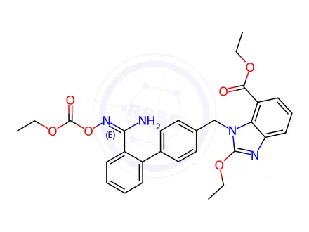 Chemical structure of Azilsartan Ethyl Ring-opening
