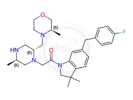 Chemical structure of ASTX-660 Dihydrochloride