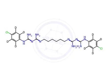 Chemical structure of Chlorhexidine Impurity 37