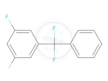 Chemical structure of 1-(Difluorophenylmethyl)-3,5-difluorobenzene