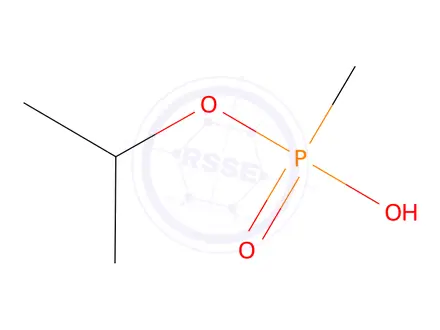 Chemical structure of Prop-2-yl hydrogen methylphosphonate