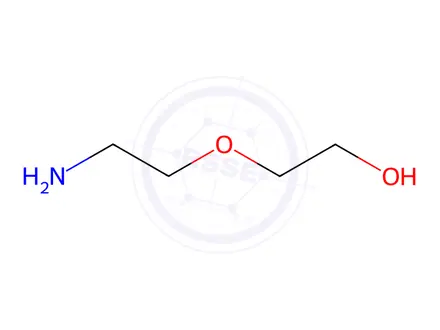 Chemical structure of 2-(2-Aminoethoxy)ethanol