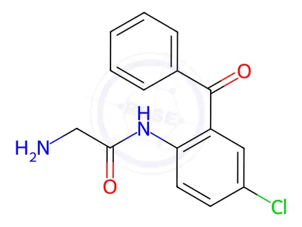 Chemical structure of Oxazepam Impurity 58
