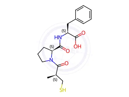 Chemical structure of Alacepril Impurity 4