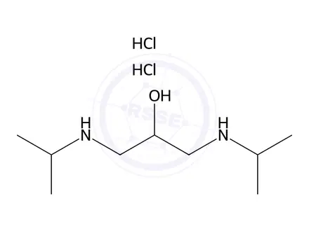 Chemical structure of Metoprolol Succinate-Impurity M (Dihydrochloride Salt)
