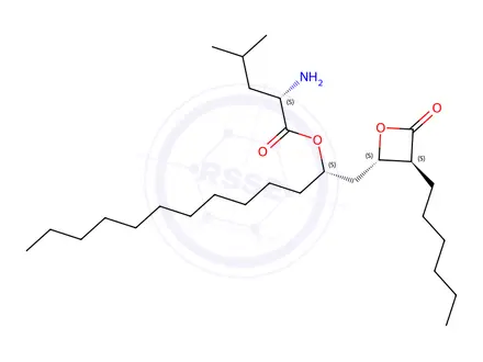 Chemical structure of Orlistat Impurity 136