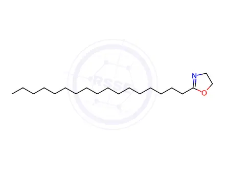 Chemical structure of Oxazole, 2-heptadecyl-4,5-dihydro-
