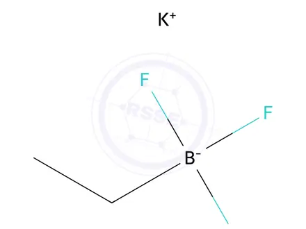 Chemical structure of Potassium Ethyltrifluoroborate