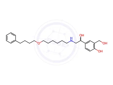 Chemical structure of Salmeterol