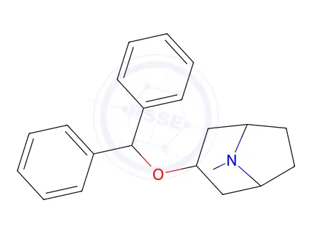Chemical structure of Pseudobenztropine
