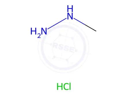 Chemical structure of Methylhydrazine hydrochloride