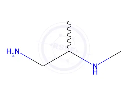 Chemical structure of (1-Aminopropan-2-yl)(methyl)amine Dihydrochloride