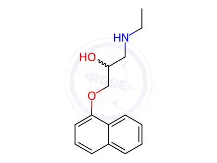 Chemical structure of Propranolol Impurity 59