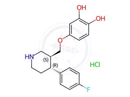 Chemical structure of Paroxetine Related Impurity 5 HCl