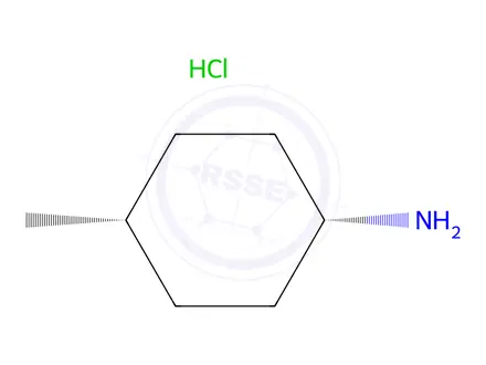 Chemical structure of cis-4-Methylcyclohexylamine Hydrochloride