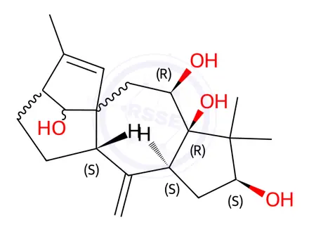 Chemical structure of grayanotoxin VII