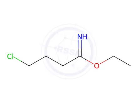 Chemical structure of Ethyl 5-chloropentanimidate
