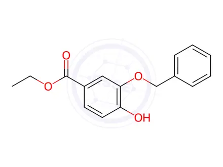 Chemical structure of ethyl 3-(benzyloxy)-4-hydroxybenzoate