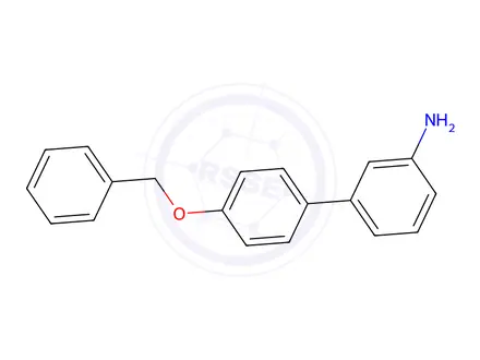 Chemical structure of 3-[4-(Benzyloxy)phenyl]aniline