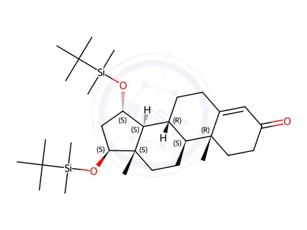 Chemical structure of Testosterone Impurity 176