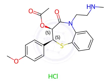 Chemical structure of Diltiazem EP Impurity D