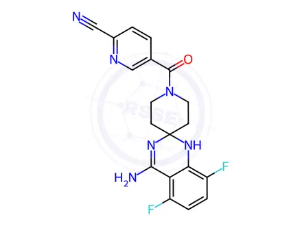 Chemical structure of AR-C 102222