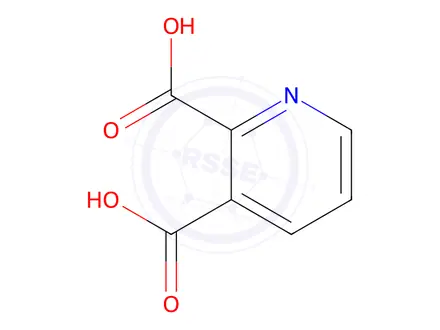 Chemical structure of Quinolinic acid